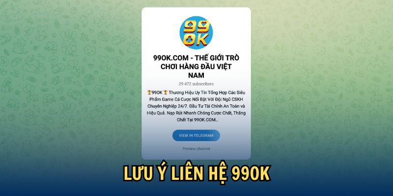 Những lưu ý người chơi cần nắm bắt khi liên hệ 99OK Những lưu ý người chơi cần nắm bắt khi liên hệ 99OK