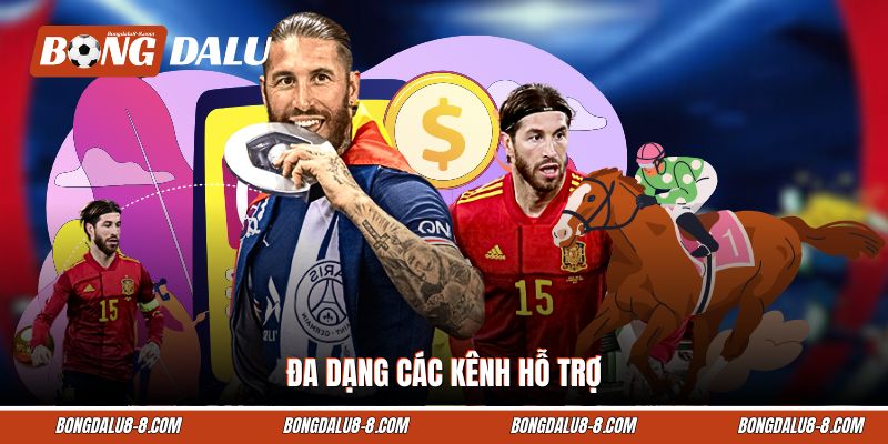 Đa dạng các kênh hỗ trợ Đa dạng các kênh hỗ trợ